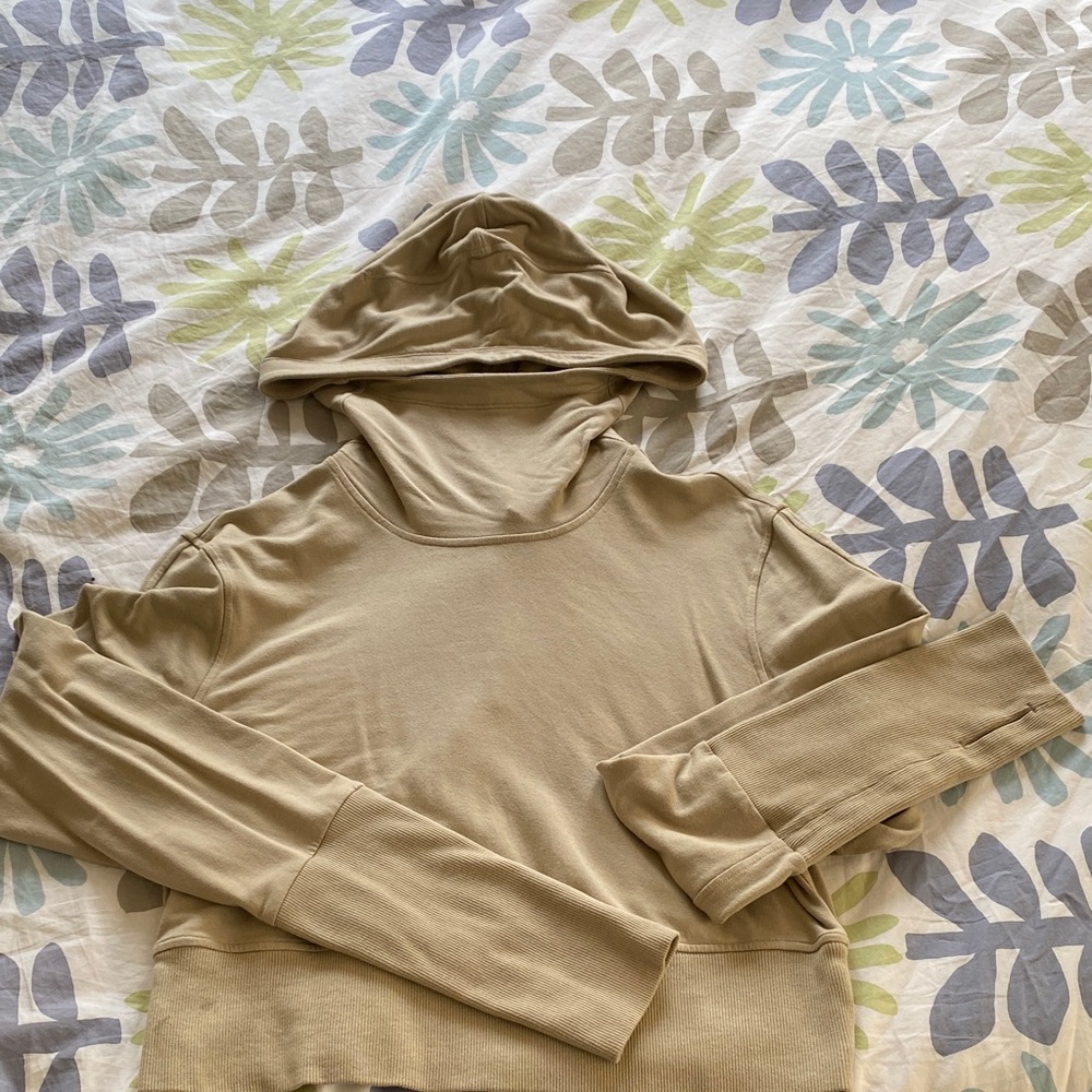 lululemon athletica Tan Turtleneck Sweater